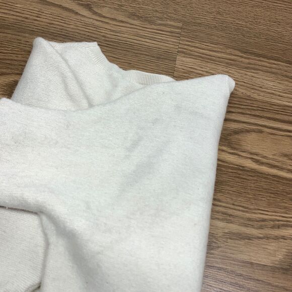 The Reset R Label Womens Sweater Size Large Cream Wool Dolman Sleeve Minimalist - Picture 10 of 10